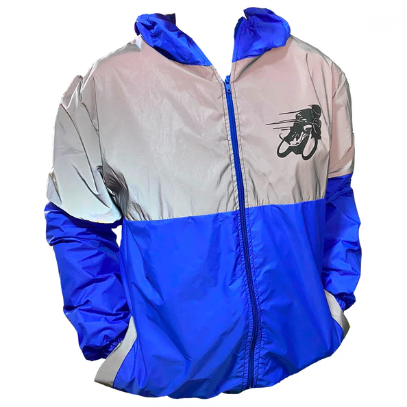 Chaqueta Chaqueta DuoColor Reflectiva Cortavientos Azul