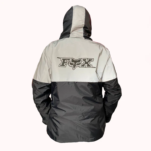 Chaqueta Chaqueta DuoColor Reflectiva Cortavientos Negra