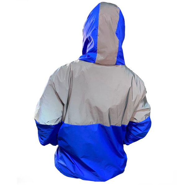 Chaqueta Chaqueta DuoColor Reflectiva Cortavientos Azul