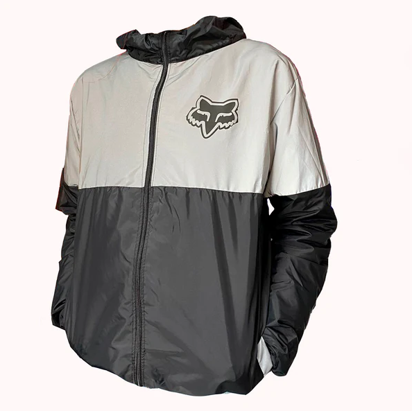 Chaqueta Chaqueta DuoColor Reflectiva Cortavientos Negra