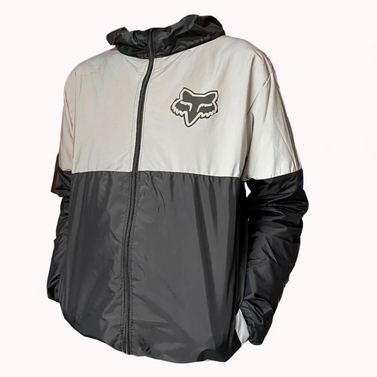 Chaqueta Chaqueta DuoColor Reflectiva Cortavientos Negra