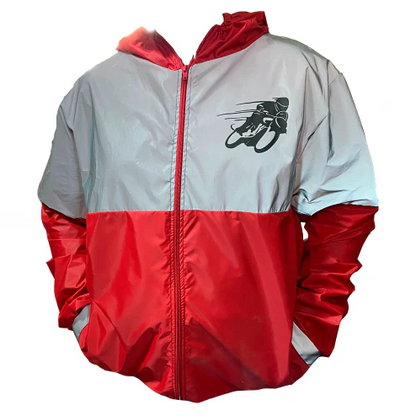 Chaqueta Chaqueta DuoColor Reflectiva Cortavientos Roja