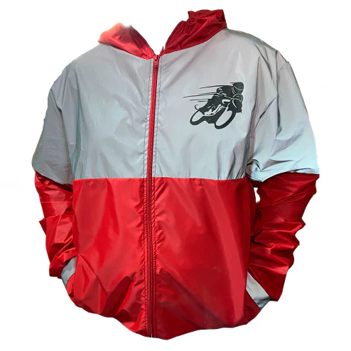 Chaqueta Chaqueta DuoColor Reflectiva Cortavientos Roja