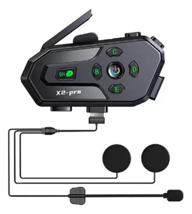 Intercomunicador 2X PRO Bluethoot 5.3
