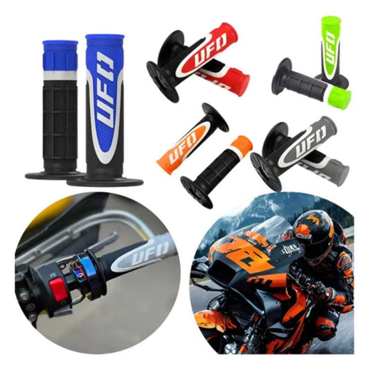 Manillares Puños Grips Ufo Competicion Moto Lujos Accesorios