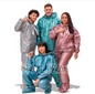 Impermeable Desechable Metalizado Surtido