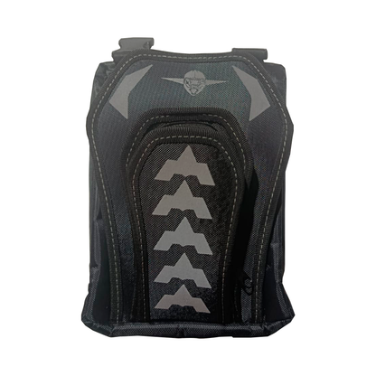 Tank Bag Grande En Lona Con Detalles Reflectivos