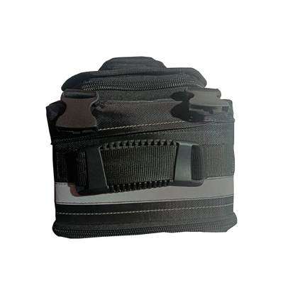 Tank Bag Grande En Lona Con Detalles Reflectivos